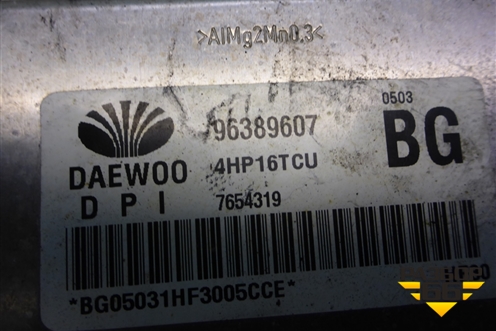 Блок управления АКПП (2.0л T20SED) (96389607) для Chevrolet Evanda с 2004г (Эванда)