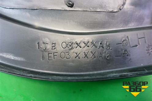 Накладка двери передней левой (на рамку) для Dodge Journey с 2009г (Джорни)