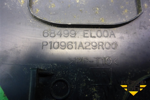 Накладка на торпедо (боковая левая) (68499EL00A) для Nissan Tiida (C11X) с 2004-2013г (Тиида)