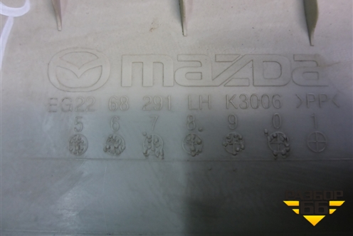 Обшивка стойки задняя верхняя левая (задняя) (EG2168291) для Mazda CX 7 с 2006-2012г (СХ7)