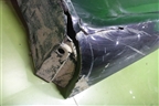 Накладка на порог наружная левая на подножку (5177460160) для Toyota Land Cruiser (200) с 2008г (Ленд Крузер)