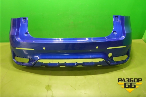 Бампер задний (до 2022г под парктроник) (2804101XKQ00A) для Haval F7 с 2019г (Ф7)