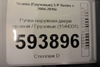 Ручка наружная двери правой  (1544331) для Scania 5 P Series с 2004-2016г