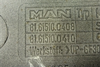 Накладка кабины правая  (продолжение кабины) (81615100408) для MAN TGX с 2007г (ТГХ)