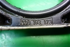 Крышка коленвала задняя (1.0л BJR) (030103173) для Volkswagen Pointer с 2004г (Поитер)