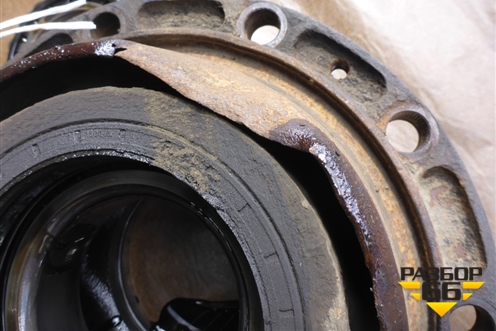 Редуктор бортовой  (в сборе со ступицей самосвал) для MAN TGS с 2007г (ТГС)