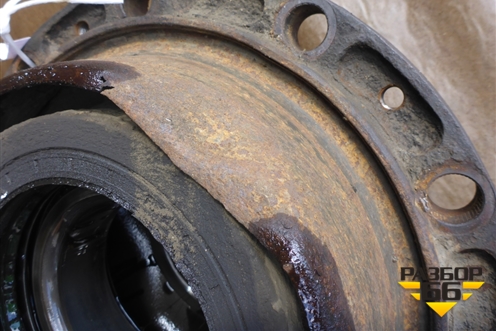 Редуктор бортовой  (в сборе со ступицей самосвал) для MAN TGS с 2007г (ТГС)