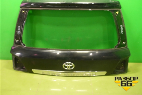 Дверь багажника без стекла верхняя (до 2015г) (6700560D11) для Toyota Land Cruiser (200) с 2008г (Ленд Крузер)
