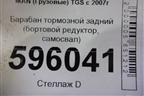 Барабан тормозной задний (бортовой редуктор, самосвал) для MAN TGS с 2007г (ТГС)