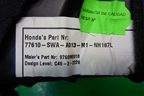 Дефлектор воздушный центральный (77610SWAA013M1NH167L) для Honda CR-V(RE) с 2006-2012г (ЦРВ СРВ)