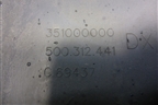 Накладка подножки правой (500312441) для Iveco Daily с 2006-2011г (Дейли)