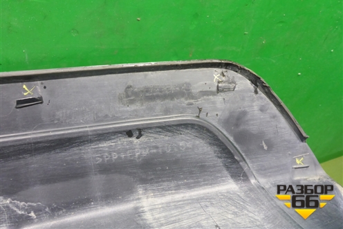 Юбка заднего бампера (хэтчбек) (7186155L0) для Suzuki SX4 с 2006-2013г (СХ4)