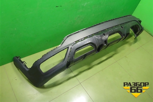 Бампер задний нижняя часть (после 2020г X-Line) (86612H0900) для Kia Rio с 2017г (Рио 4)