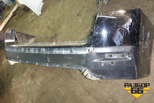 Бампер задний (под парктроник) (5215948170) для Toyota Highlander с 2007-2013г (Хайлендер)