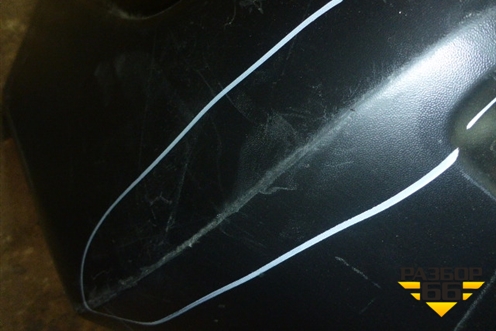 Бампер задний (под парктроник) (5215948170) для Toyota Highlander с 2007-2013г (Хайлендер)