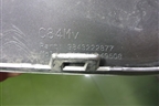 Накладка переднего бампера центральная (после 2022г) (9843222877) для Citroen C5 Aircross с 2018г (С5 Эйркросс)
