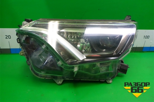 Фара левая (после 2015г LED без блока) (8118542680) для Toyota Rav-4 с 2012-2019г (Рав 4)