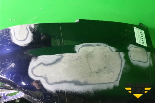 Бампер задний нижняя часть (до 2019г под парктроник) (4M0807527B) для Audi Q7 c 2015г (Ку 7)