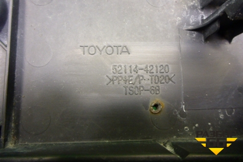 Рамка под номер (после 2015г) (5211442120) для Toyota Rav-4 с 2012-2019г (Рав 4)