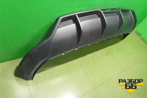 Юбка заднего бампера (после 2022г) (2804202XKQ11A) для Haval F7 с 2019г (Ф7)