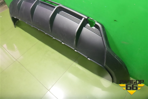 Юбка заднего бампера (после 2022г) (2804202XKQ11A) для Haval F7 с 2019г (Ф7)
