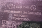Бампер задний (под парктроник) (86611CG000) для Hyundai Staria с 2021г (Стариа)