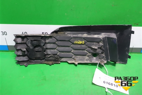 Решетка в передний бампер правая (после 2021) (565807368C) для Skoda Kodiaq с 2017г (Кодиак)