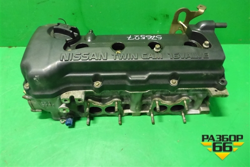Головка блока цилиндров (1.5л QG15) для Nissan Bluebird Sylphy с 2000-2005г (Блюбирд Силфи)