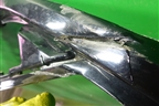 Юбка заднего бампера (86612L1020) для Hyundai Sonata-8 с 2019г (Соната)