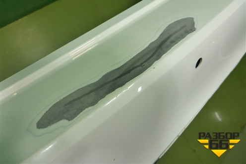 Бампер задний (под парктроник) (60U807421B) для Skoda Rapid с 2013г (Рапид)