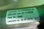Бак топливный (A1724700020) для Mercedes Benz SLK R172 с 2010-2016г (СЛК)