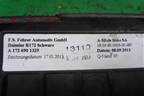 Обшивка стойки лобового стекла левая (A1726901325) для Mercedes Benz SLK R172 с 2010-2016г (СЛК)