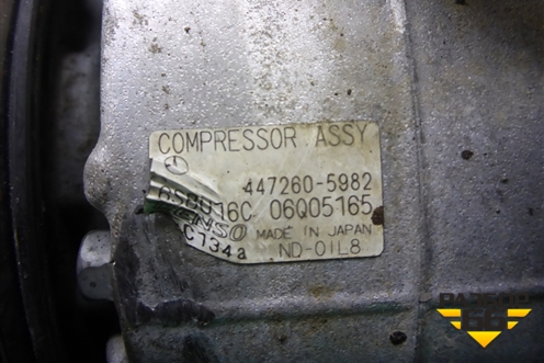 Компрессор кондиционера (1.8л 27186130) (4472605982) для Mercedes Benz SLK R172 с 2010-2016г (СЛК)