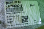 Покрытие напольное (A1726800040) для Mercedes Benz SLK R172 с 2010-2016г (СЛК)