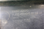 Накладка порога внутренняя заднего левого (769B7JD000) для Nissan Qashqai (J10E) с 2006-2013г (Кашкай)