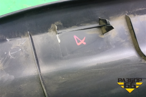 Обшивка стойки задняя нижняя правая (84950JD100) для Nissan Qashqai (J10E) с 2006-2013г (Кашкай)