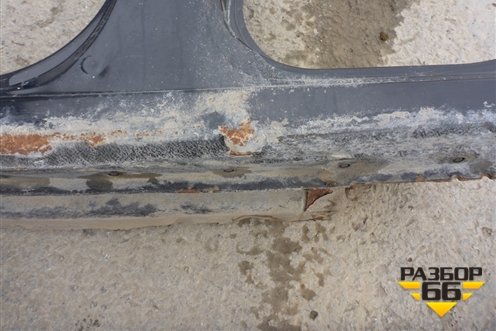Порог со стойкой левый (G6411JD0MA) для Nissan Qashqai (J10E) с 2006-2013г (Кашкай)