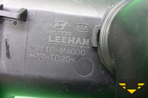 Патрубок воздуховода (28116M4000) для Hyundai Creta с 2016г (Крета)