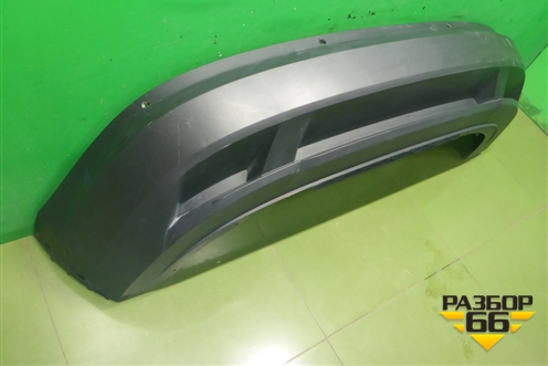 Юбка заднего бампера (под парктроник) (565807521) для Skoda Kodiaq с 2017г (Кодиак)