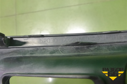 Накладка ПТФ правая (5212760280) ( 5203060220) для Toyota Land Cruiser (300) с 2021г (Ленд Крузер)