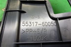 Накладка на торпедо (боковая правая) (5531760050) для Toyota Land Cruiser Prado(150) с 2009г (Ленд Крузер Прадо)