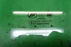 Стекло двери передней левой для Lifan Breez с 2007г (Бриз)