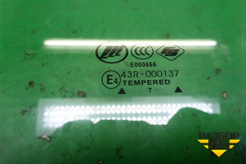 Стекло двери передней левой для Lifan Breez с 2007г (Бриз)