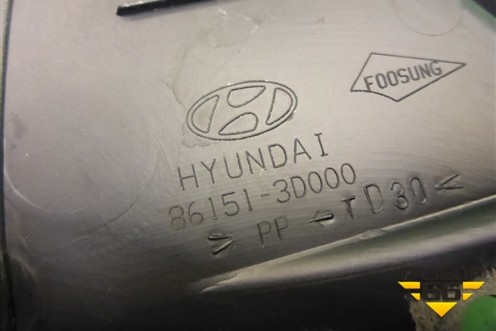 Решетка стеклоочистителей (861513D000) для Hyundai Sonata-5 с 2001г (Соната)