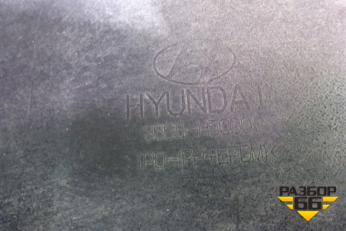 Бампер задний (до 2020г) (86611H5000) для Hyundai Solaris с 2017г (Солярис)