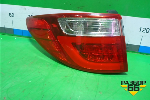 Фонарь задний наружный левый (до 2015г) (92401B8130) для Hyundai Grand Santa Fe с 2012-2018г (Гранд Санта Фе)
