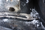 Лонжерон передний правый для Honda Accord(CU-CW) с 2008-2013г (Аккорд)