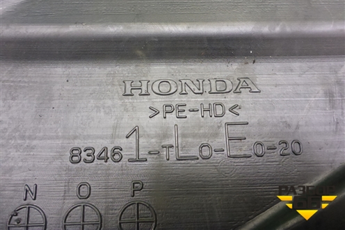 Воздуховод отопителя (83461TL0E020) для Honda Accord(CU-CW) с 2008-2013г (Аккорд)