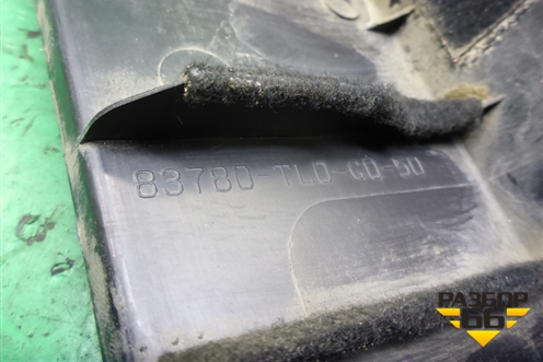 Накладка двери задней левой (на каркас) (83780TL0G050) для Honda Accord(CU-CW) с 2008-2013г (Аккорд)