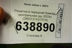 Решетка в передний бампер центральная (до 2023г) (2803131XST01A) для Haval Jolion с 2021г (Джолион)